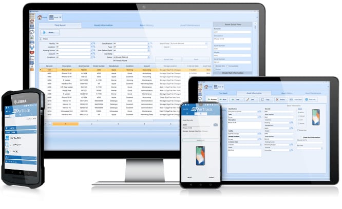sureasset tracking software on multiple devices
