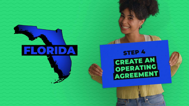 illustration of operating agreement step in forming an llc in florida