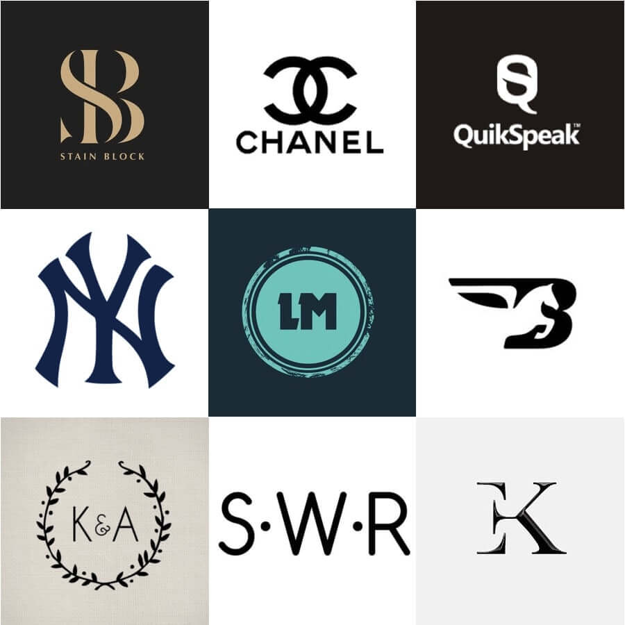 monogram logos